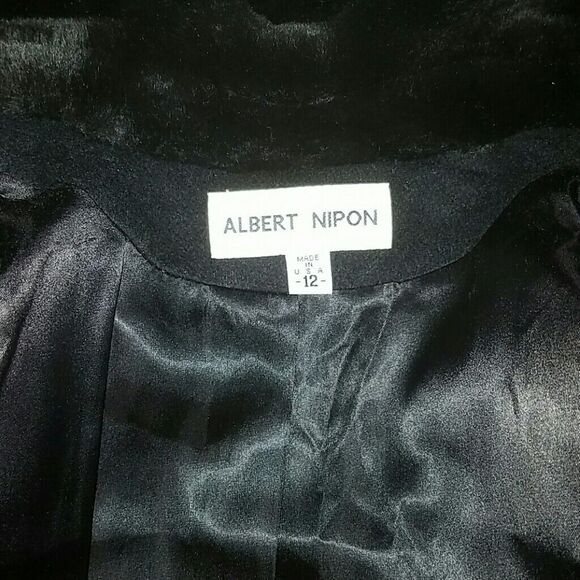 BLACK ALBERT NIPON COATS  MADE IN U.S.A SIZE 12 - Picture 6 of 11